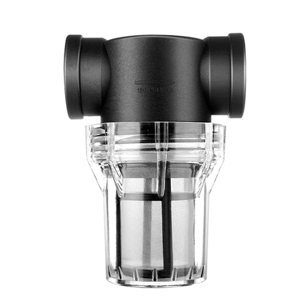 ZYWUOY Pipeline Filter, Strainer Water Pump Filter with 40/80 Mesh Stainless Steel Strainer, Inline Mesh Screen, Water Pump Filter for Garden Irrigation
