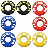 ShanBye Amortiguador Raqueta Tenis,8 PCS Antivibradores Tenis de Silicona con Letras y Colores Divertidos para Tenis Squash Bádminton Anti-vibración Unisex Adulto Talla Única