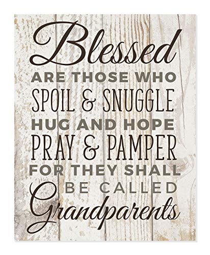 Wandschild Blessed Are Those Who Spoil And Snuggle Grandparents (40,6 x 50,8 cm) Cover