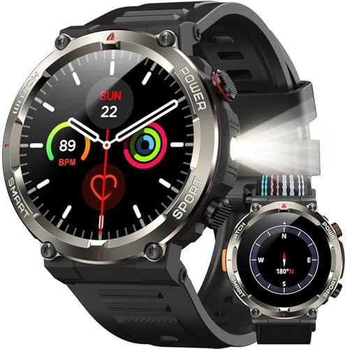 【Connettività intelligente】chiamate Bluetooth e avvisi app: connessione Bluetooth 5.3: associazione simultanea con lo smartphone. Chiamate stabili in vivavoce grazie al microfono con cancellazione del rumore a 360°: voce chiara anche in caso di vento (fino a 30 km/h). Notifiche in tempo reale per WhatsApp/SMS/Instagram (Android/iOS). Touchscreen HD da 1,45