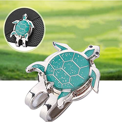 Feijinmao 3 Pcs Golf Ball Markers Assorted Patterns Golf Cute Cap Cute Tortoise Pattern Golf Hat Clip Cartoon Shape Magnetic Golf Ball Marker Stainless Steel Golf Accessory Golf Ball Marker #TOP3