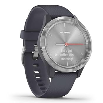 【美品】Garmin ガミン Vivomove 3S Blue (4843) Garmin vivomove® Style | Fashion Watch