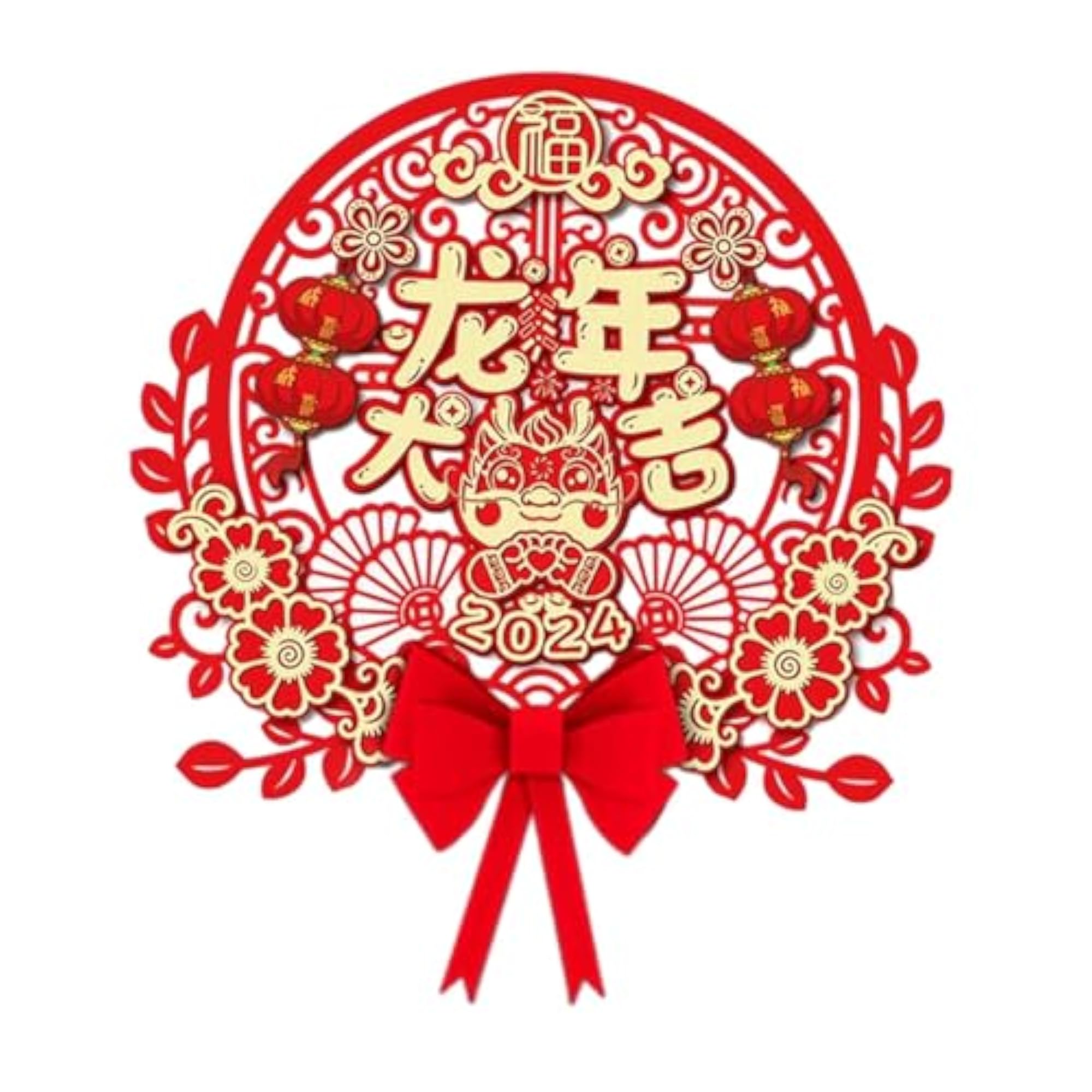Chinese New Year Door Sticker Window Decals