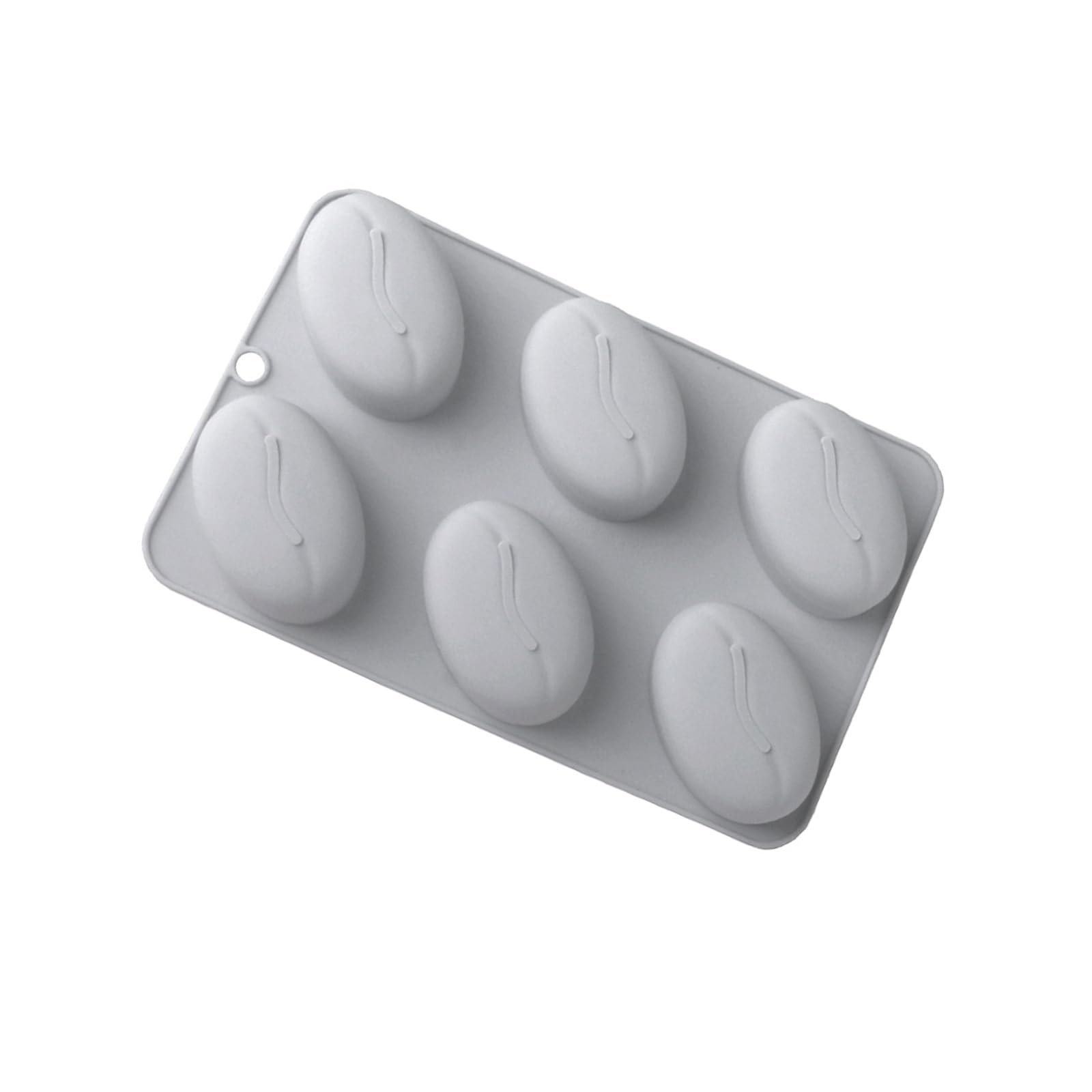 SHINLHUA Silicone Coffee Mold for Mousses Chocolate Puddings Baking with 6/12 / 28 Cavities and Textured Surfaces Coffee Chocolate Mold