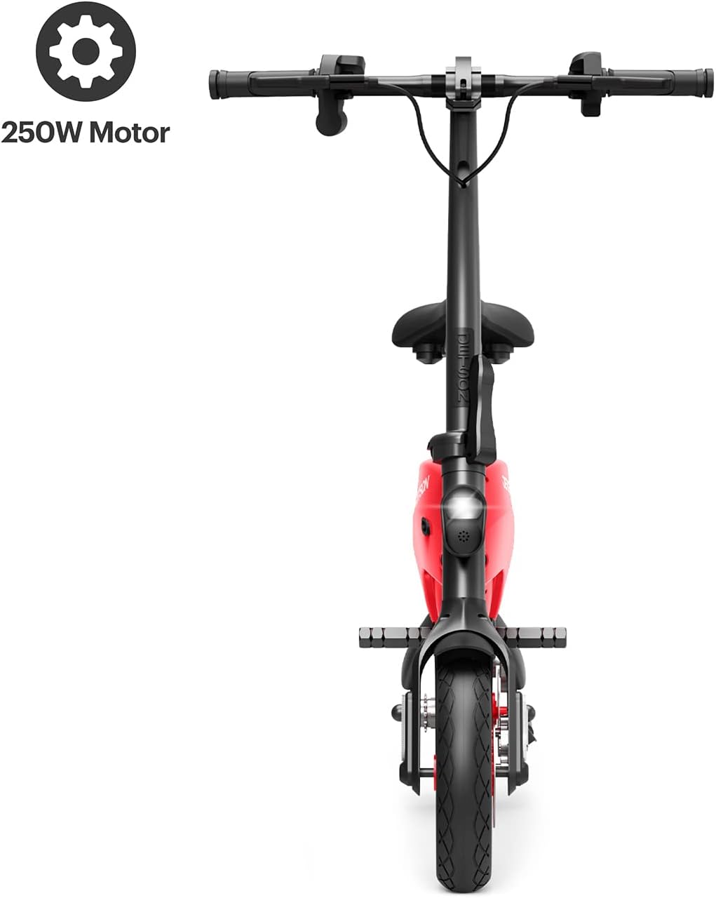 Nærbillede af LED-forlygten på Jetson LX10