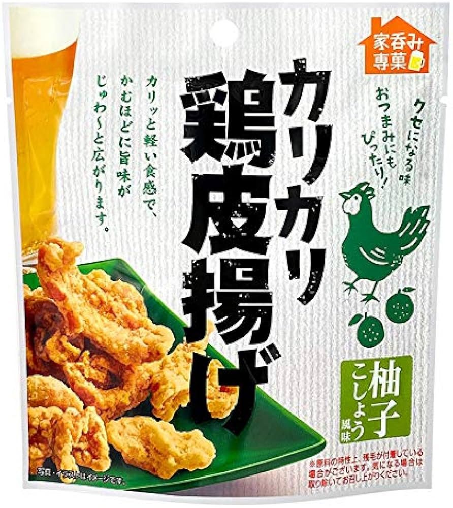 MD Crispy Fried Chicken Skin Yuzu Pepper Flavor - Amazon.co.jp