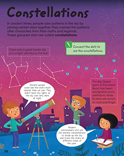 Explore Space, Stars, And Planets: Activity And Fact Book For Kids Ages 5-9: Activities Including Experiments, Diagrams, Mazes, Coloring, Dot-To-Dots, And More (Gold Stars Series) #TOP7