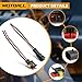 MOTOALL 5 Kits 2 Pin Way 16 AWG Waterproof Connector Male & Female Socket Plug Pigtail Wire Harness Lead Wiring Loom 1.5mm Series Terminal Black for Car Truck Boat Motorcycle Scooter Quad Bike Marine