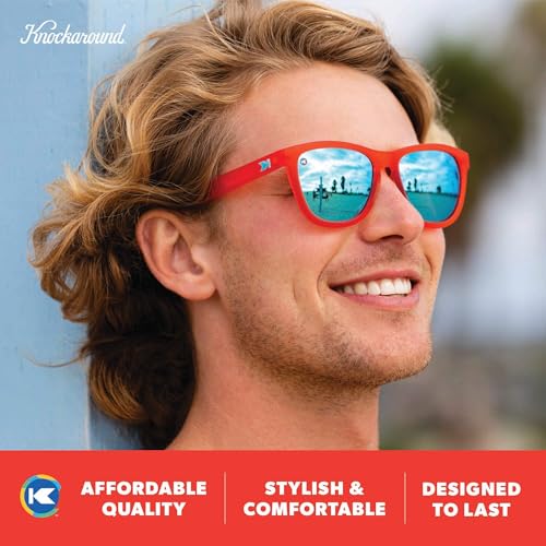 Image of Knockaround Square Polarized Sunglasses for Men & Women - UV400 Protection