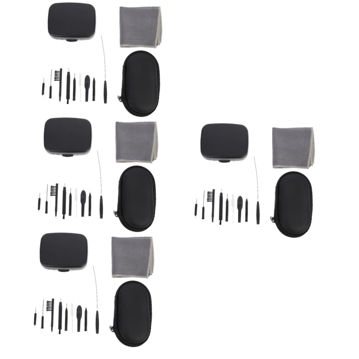 4 Set Di Strumenti Per La Pulizia Kit Di Strumenti Per La Pulizia Spazzola Per Amplificatore Acustico Accessorio Per Prodotti Per La Pulizia Per Apparecchi