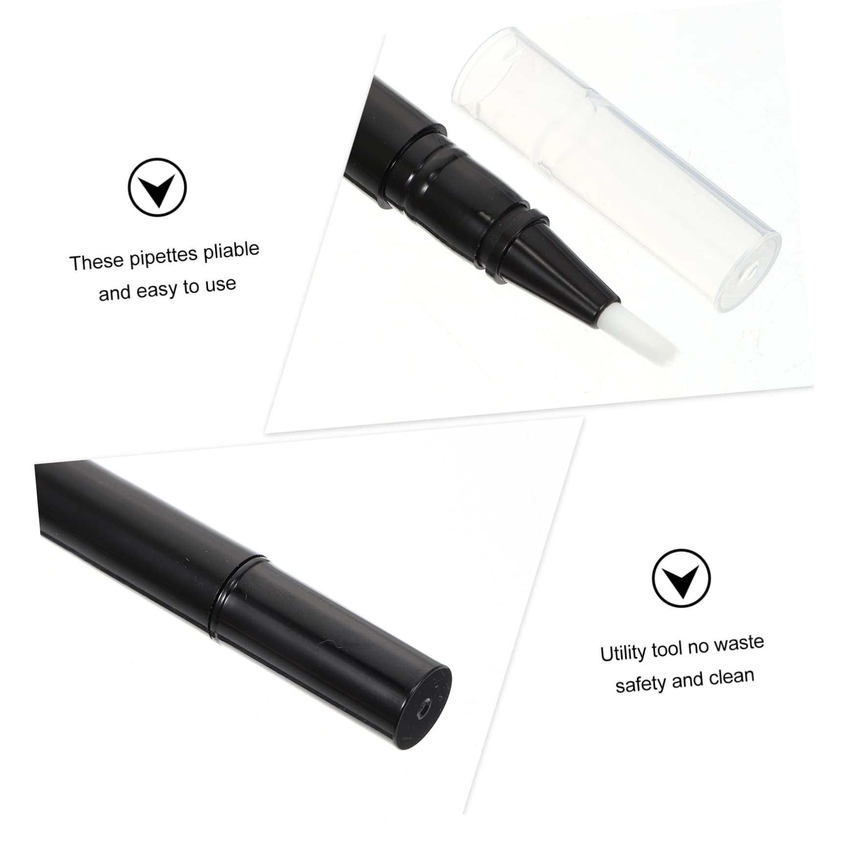 WOONEKY 3sets Make-up-tool Set Leere Lip Make-up Stift Nagel Liefert Kit Für Frauen Nagel Zubehör 10 Stücke * 3