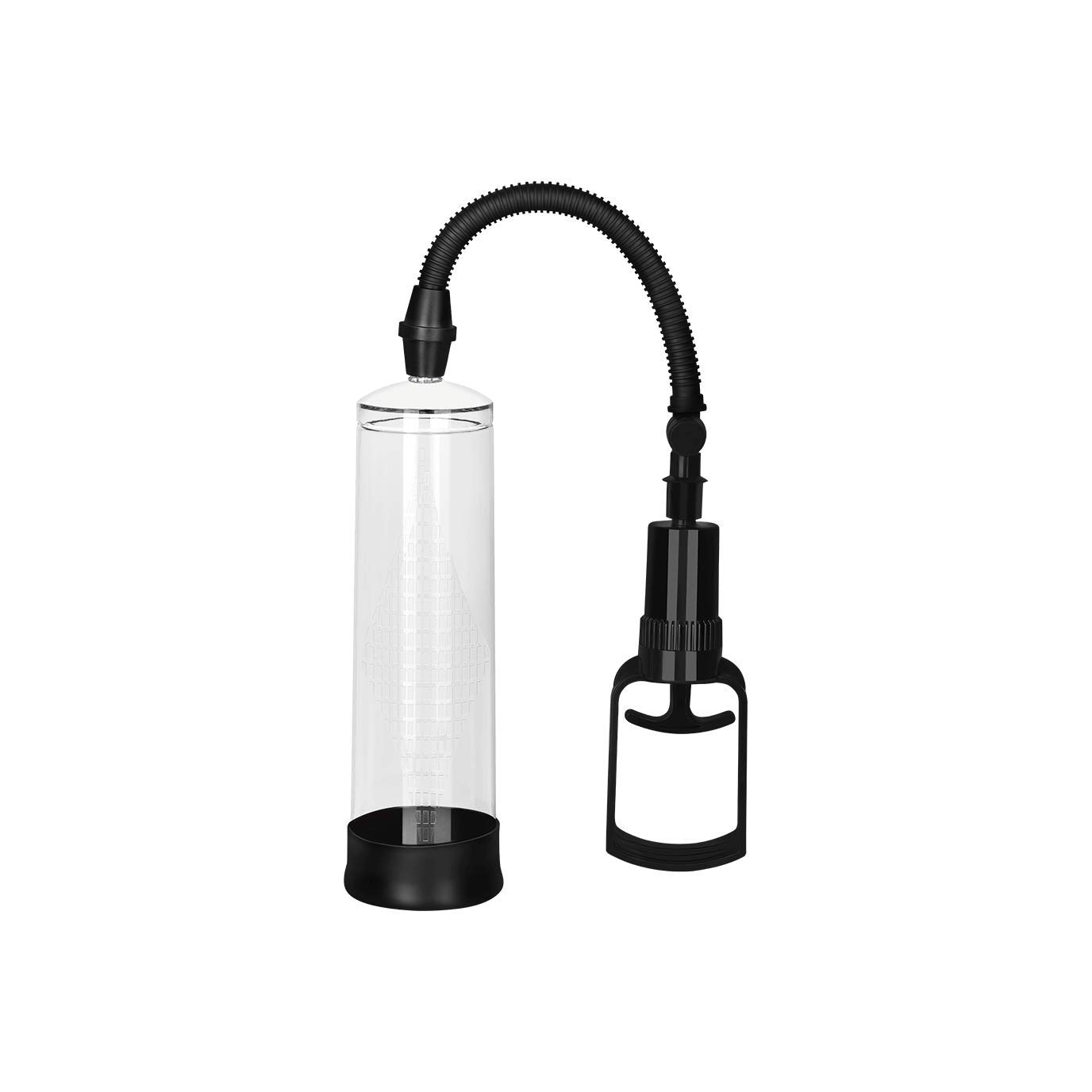 Bomba de pene EIS con manguito de silicona 24 cm | Pene de juguete sexual para hombres | Ayuda para la erección con práctica bomba manual | Ampliar la erección