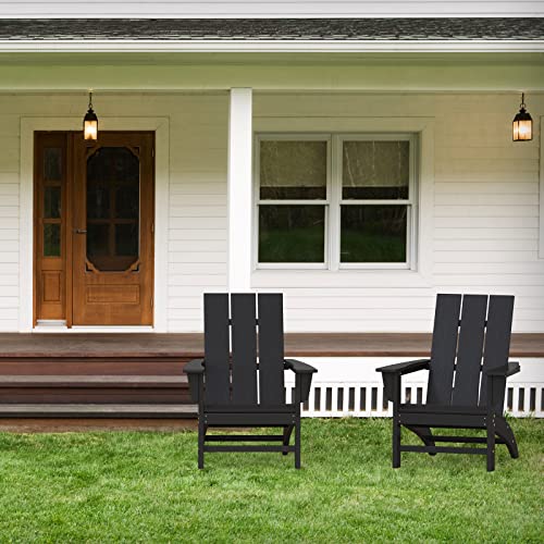 Polydun ML002 Modern Adirondack Chair Wood Texture thumb #5