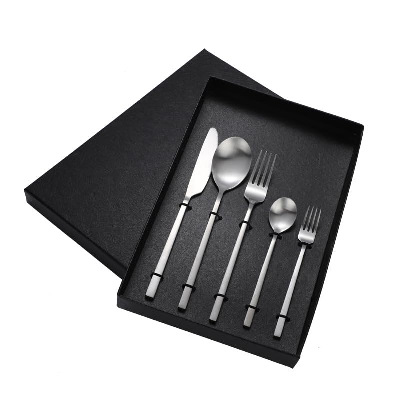 Set Cuchillos Cubiertos 15 Piezas Acero Inox miniatura 1