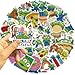 50pcs Alien Stickers for Water Bottle, Cool Cartoon Toy Story Waterproof Vinyl Decal for Teen Girl Adult Kids Phone Computer Notebook Laptop Travel Case Guitar Skateboard Scrapbook