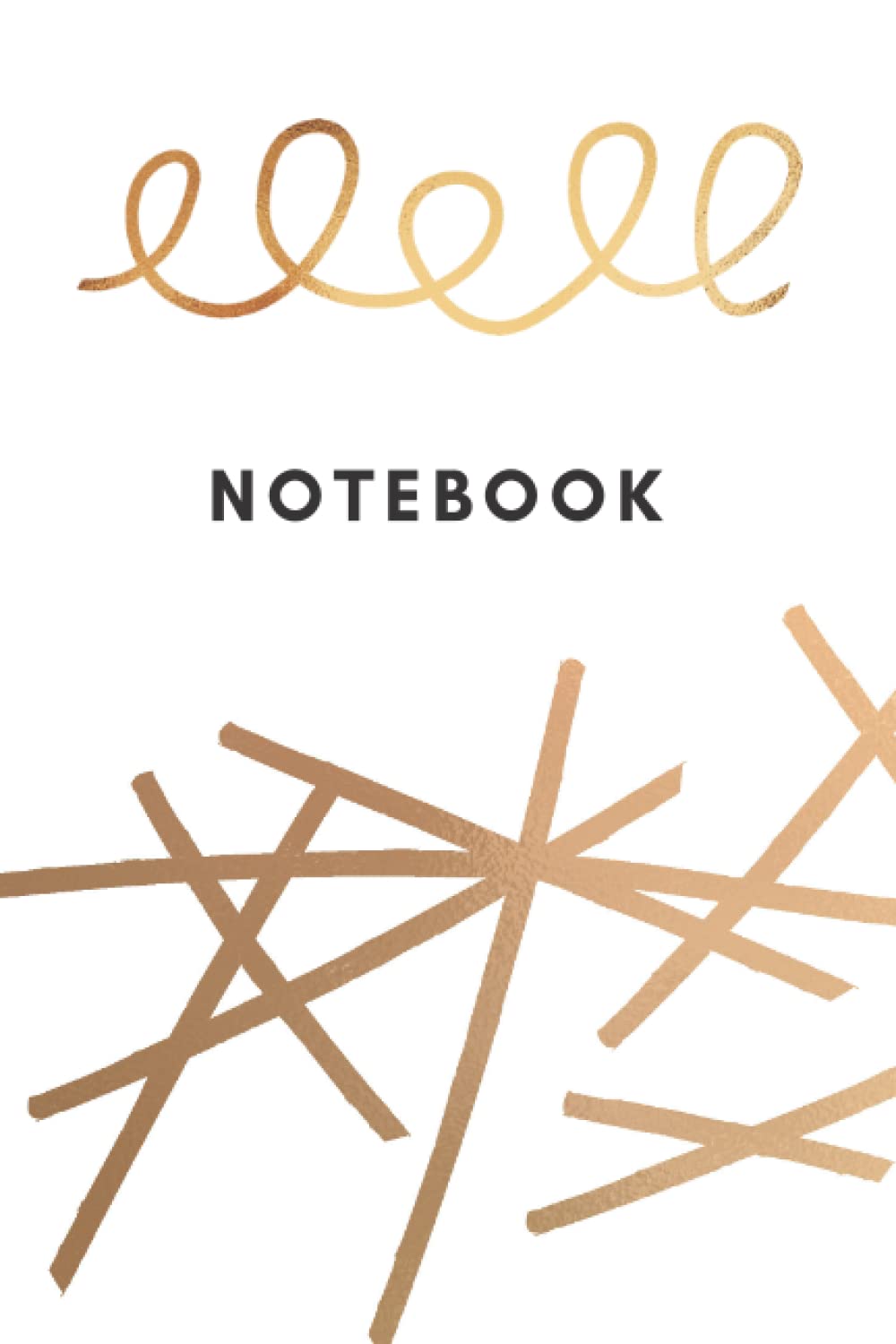 Notebook: White classy style notebook