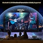 [Netflix Officially & Dolby Audio] Smart Projector with WiFi6 and Bluetooth5.3, Electric Focus & Auto Keystone 4K Support, 22000L Movie Projectors, OWNKNEW Native 1080P Proyector Built-in Apps - Image 3