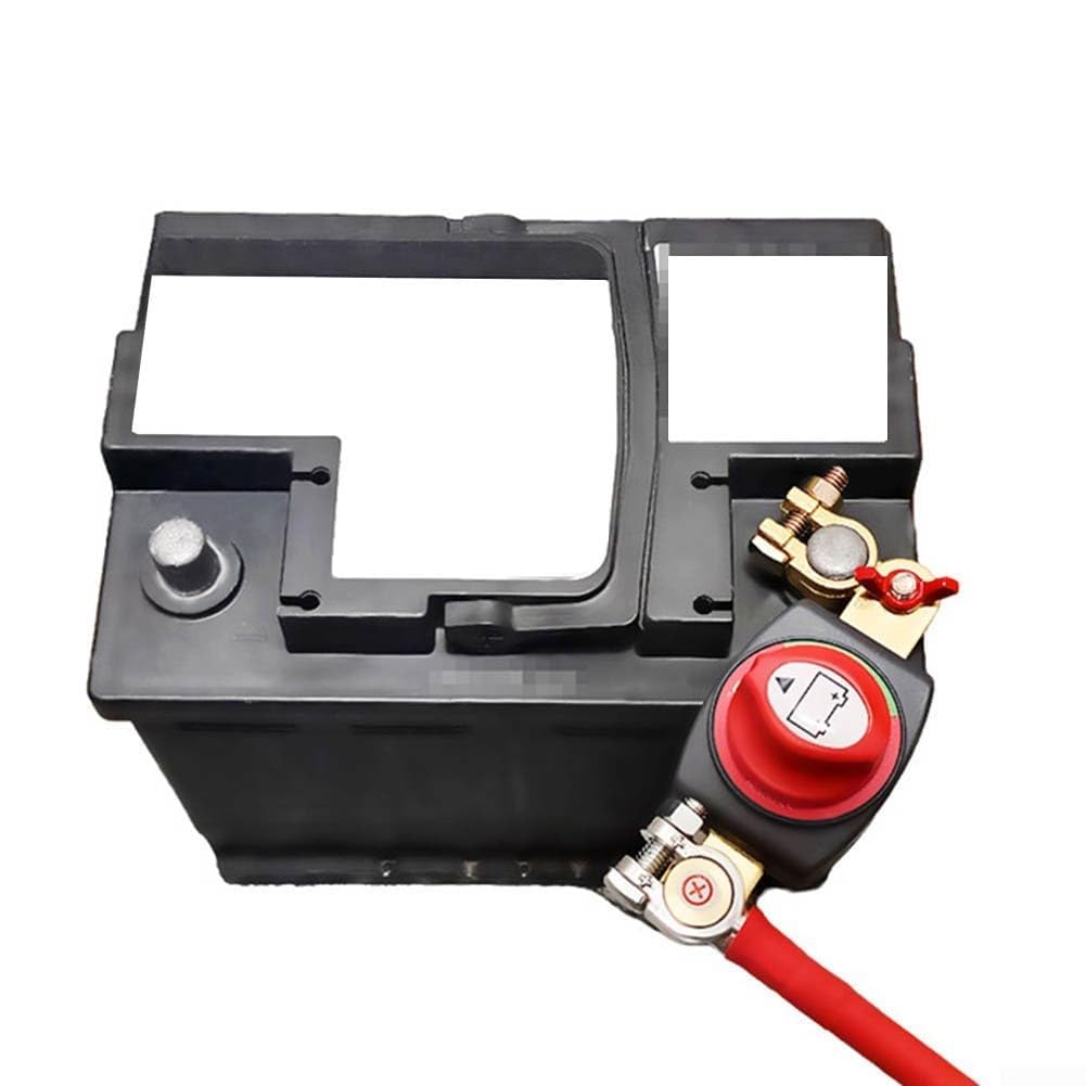 Batterie Trennschalter 12V On-Off Hauptschalter Wasserdichter Stromschalter 12-48 V Hochleistungs-Schiffsbatterieschalter für Auto Motorrad Marine Boat Caravan Yacht Bus Boot Reisen