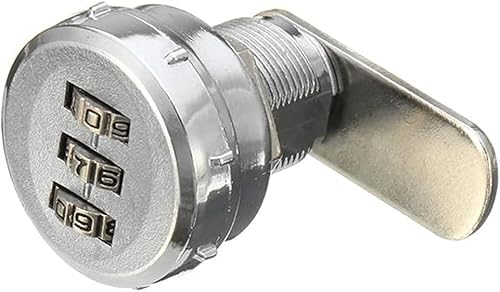 Serrure de boîte aux lettres, Serrure à came, serrure d'armoire à combinaison à 3 chiffres boîte aux lettres de meubles facile à installer sans clé tiroir armoire poste serrure à came codée matériel d