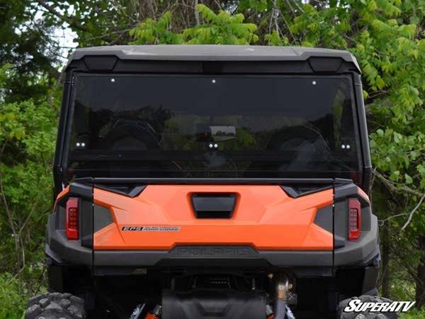 Miniatura 9 de SuperATV Primal Soft Cab - Puertas superiores para Polaris General 4 1000 2017+  Resistente a las abrasiones  Los broches mantienen las ventanas