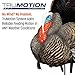 Higdon Outdoors Trustrutter XS Motion Tom Turkey Decoy | Full Strut Posture with Remote Control, Stake & Decoy Bag for Turkey Hunting