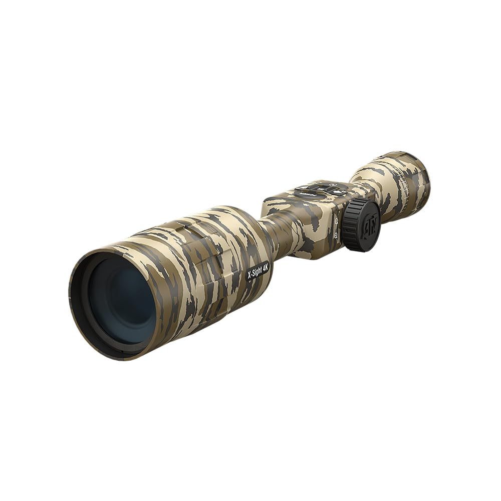 ATN X-Sight 4K Pro Smart Day/Night Hunting Scope w/Ballistics Calc, 3864x2218 Resolution, Video Record, Wi-Fi, 18hrs+ Battery