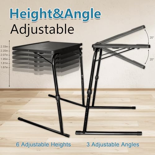 Miszp D-MISZP-TABLE-001-V3 Adjustable Tv Tray Foldable Table thumb #1
