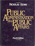 Public Administration & Public Affairs