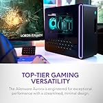 Alienware Aurora Gaming Desktop ACT1250 - Intel Core Ultra 9 285 Processor, Liquid Cooled, NVIDIA GeForce RTX 5080, 32GB DDR5 RAM, 1TB SSD, 1000W Platinum Rated PSU, Win 11 Home - Clear Panel - Image 2