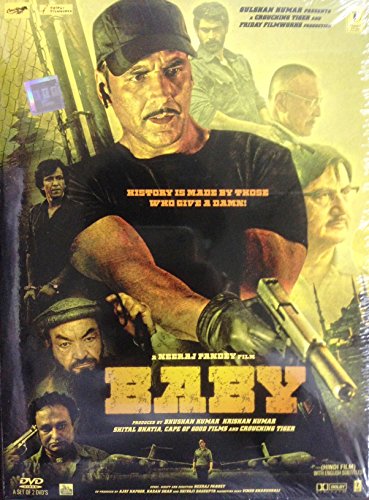 BABY DVD - 2015 HINDI MOVIE 2-Disc Special Edition ALL/0 ENGLISH SUBTITLES, AKSHAY KUMAR, KAY KAY, ANUPAM KHER