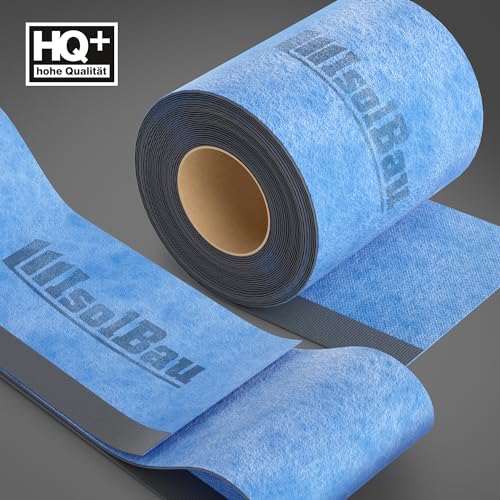 Isolbau Spezial Wannen-Dichtband 5m - Wannen-Fugenband zur Abdichtung von Sanitär, Badewanne, Dusche, Bad, Selbstklebend für Innen- & Außenbereich