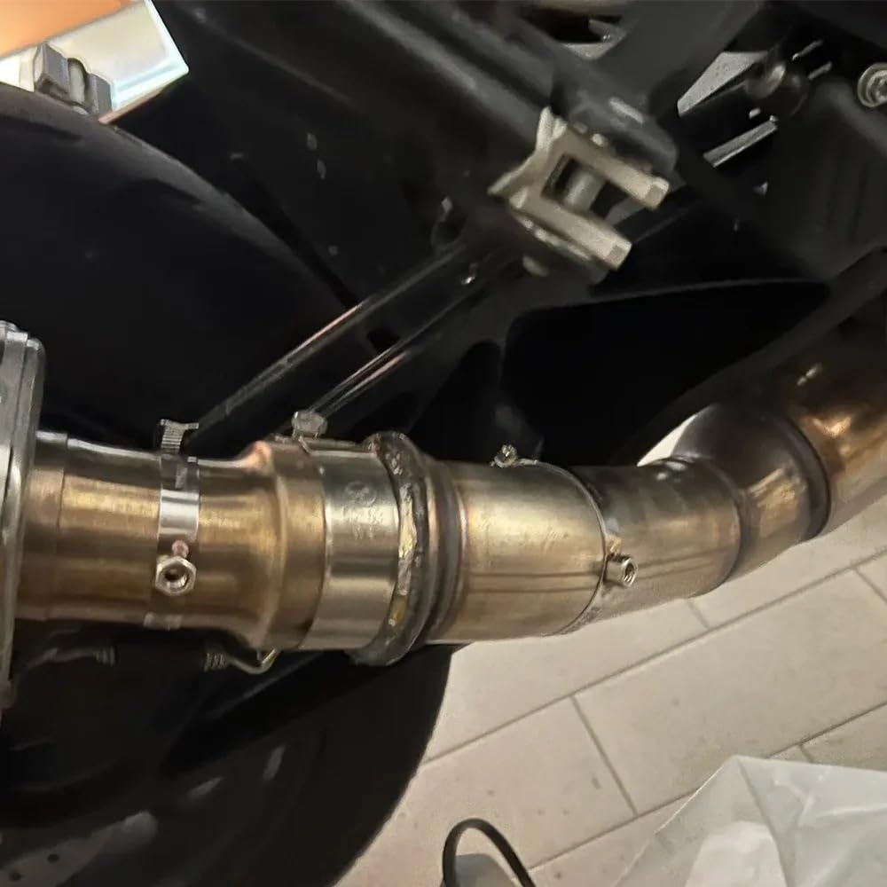 Pasuje do Honda Pasuje do BMW Pasuje do Kawasaki Z900 Z750 Osłona termiczna Osłona rury wydechowej motocykla Środkowa osłona termiczna rury
