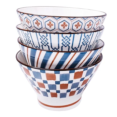 BOSILI Ceramic Bowls Set of 4-4.92