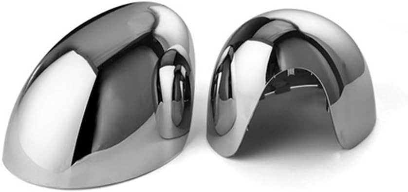 New Side Mirror Cover Replacement 2PCS for MINI Cooper F55 F56 (Red Carbon Fiber)