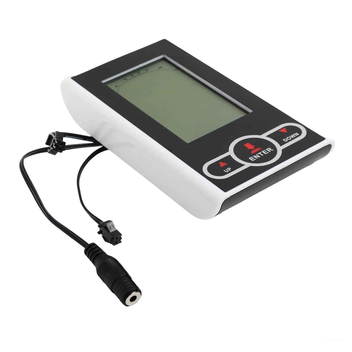 Ticha Computer da bici LCD con tachimetro e contachilometri per ciclismo indoor, attrezzatura per fitness e allenamento, con cardiofrequenzimetro, colore bianco