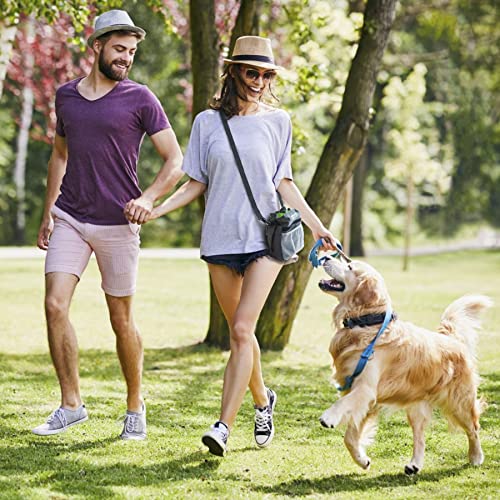 VVEIFO Bolsa de petiscos para cães, bolsa de treinamento de cães com alça de ombro na cintura, duráv