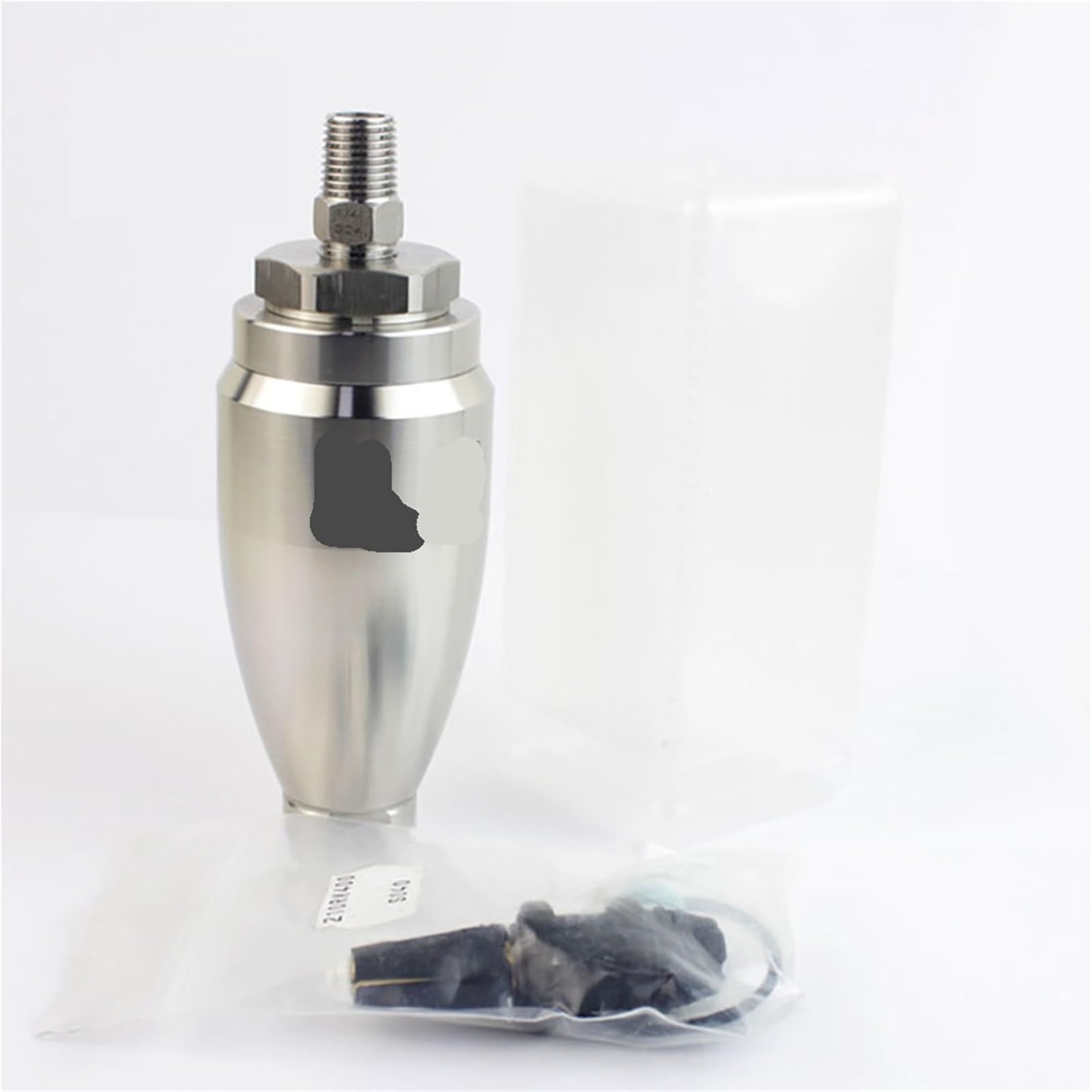 Ugello Turbo in Acciaio Inossidabile ad altissima Pressione da 500 Bar 7350 psi Ugello Rotante a 360° for idropulitrice(2pcs Repair Kit)
