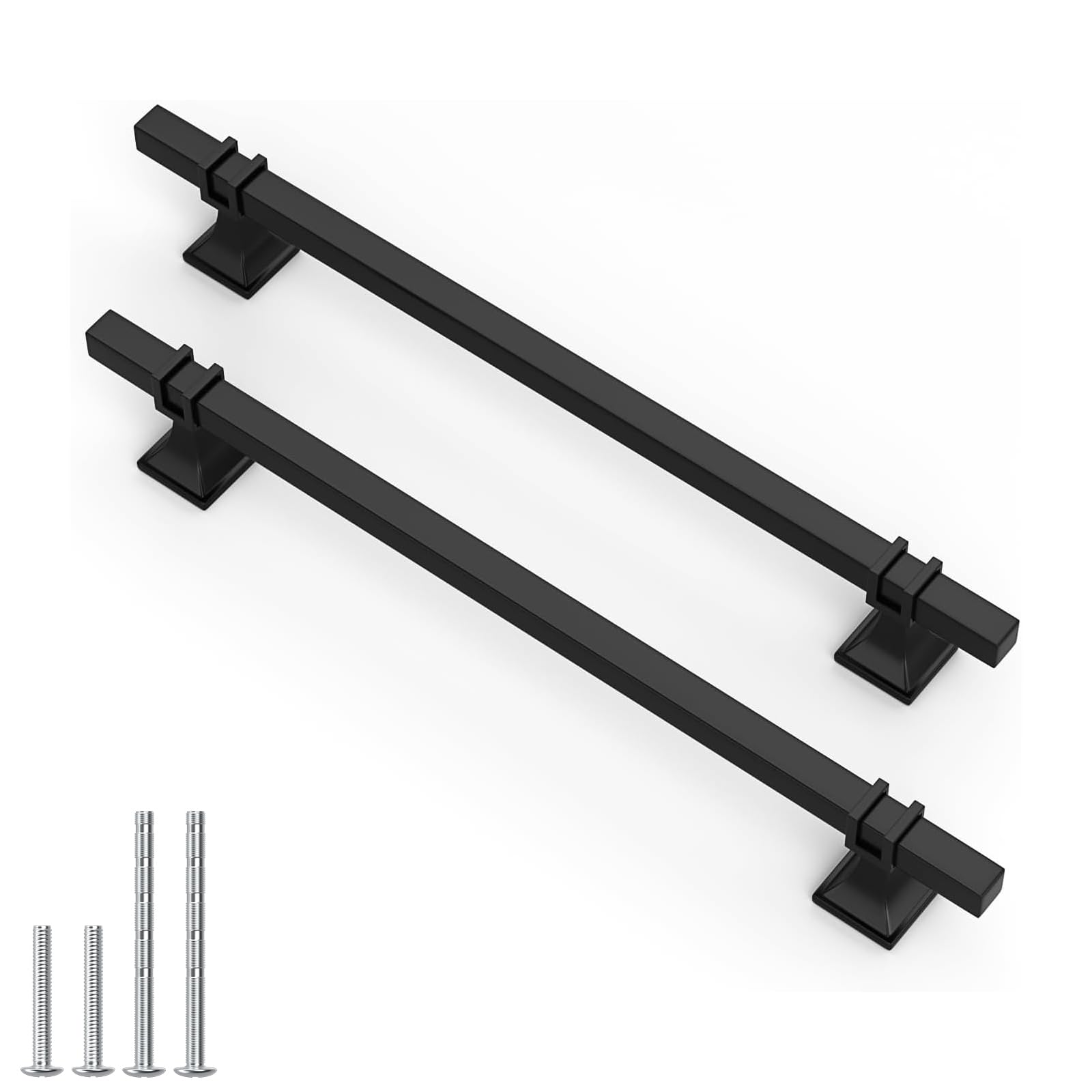 10 Pack 5 Inch Black and Gold Cabinet Pulls Kitchen Cabinet Handle — Amazon image 19