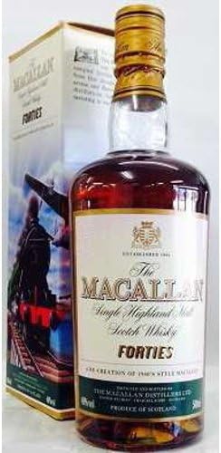 Amazon Co Jp マッカラン フォーティーズ ５００ml オールドボトル 食品 飲料 お酒