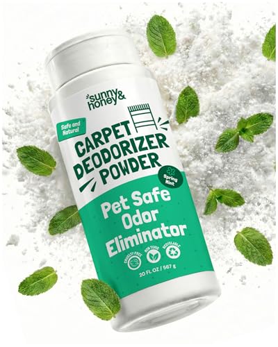 Sunny & Honey Carpet Deodorizer Powder - Pet Safe Freshener