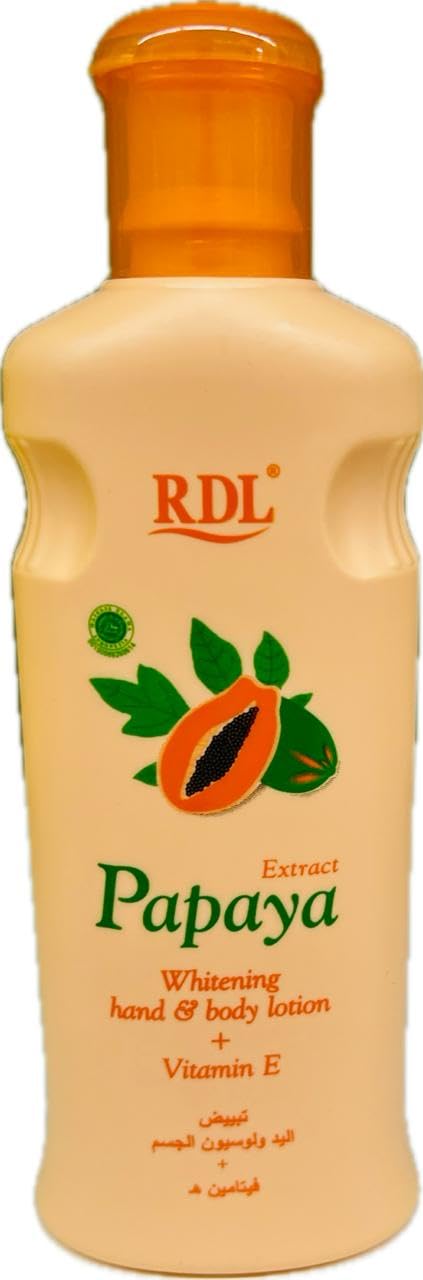 Rdl Papaya Whitening body lotion 300ml.