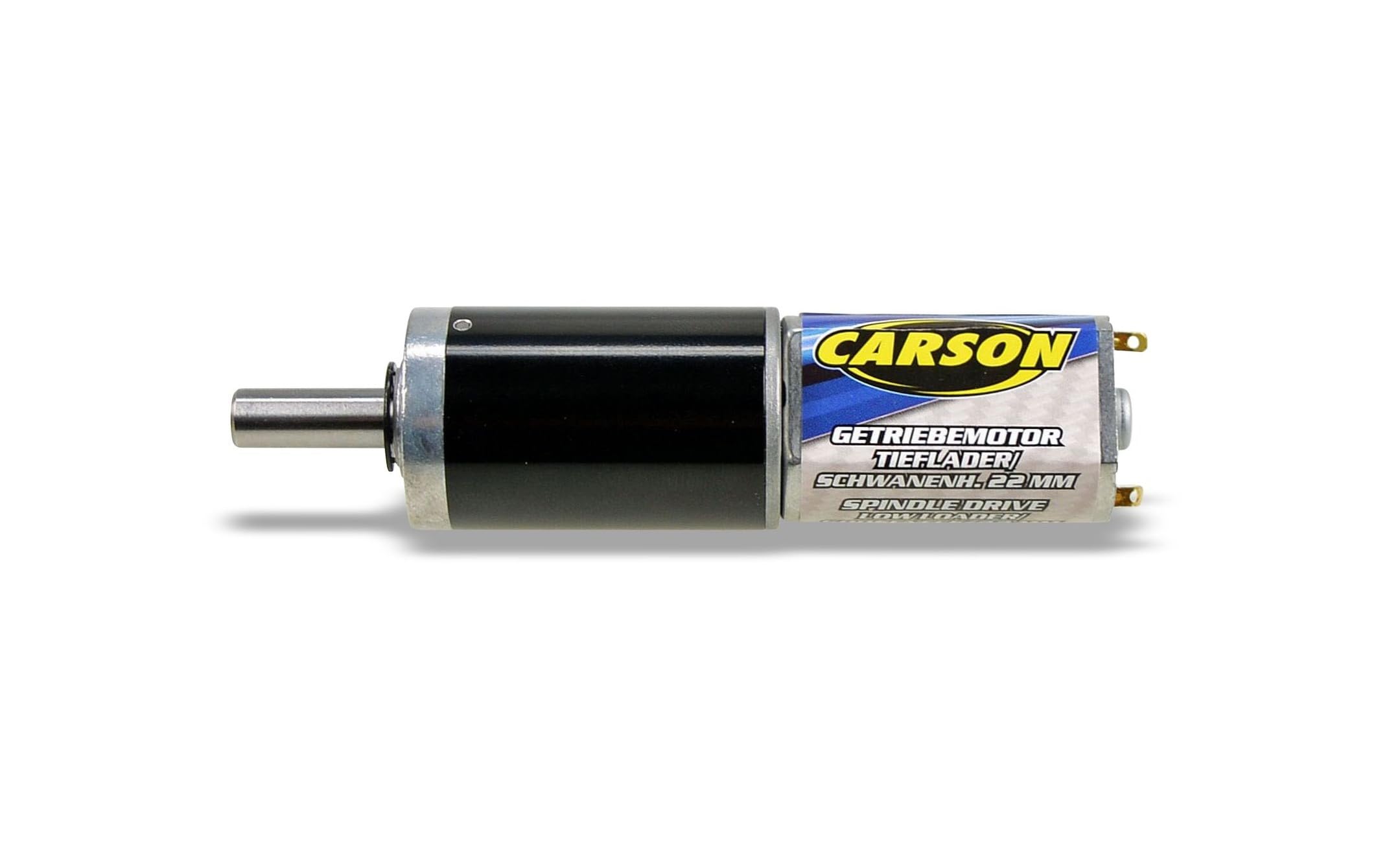 Carson 500907703 Getriebemotor Tieflader/Schwanenhals 22mm - Modellbauzubehör, Truck Modellbau, Zubehör für ferngesteuerte Trucks, Ferngesteuerter LKW, RC Lastwagen