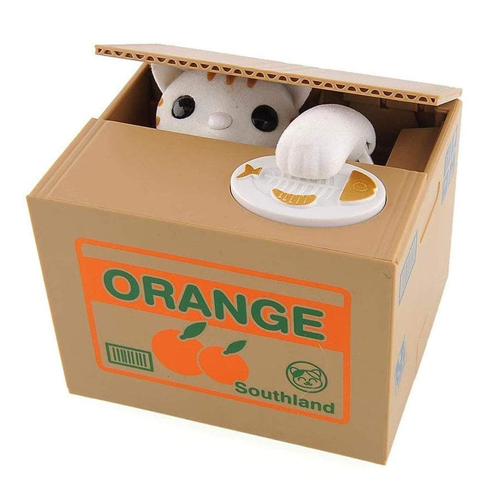 Hucha Electrónica Caja de Ahorros para Gatos y Niños