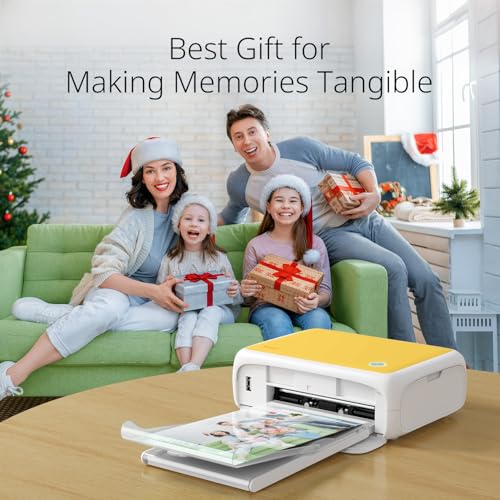 Image of YOTON Photo Printer, Picture Printer with 54 Sheets (4 inchx6 inch) & 1 Ink Ribbon