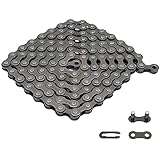 Hycline Bike Chain Single Speed,Bicycle Chain 1/2x1/8 Inch,Special Steel for Road Mountain Racing Cycling (114 Links)
