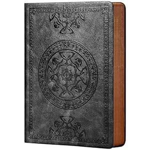 CAGIE Lined Journal for Men Soft Co...