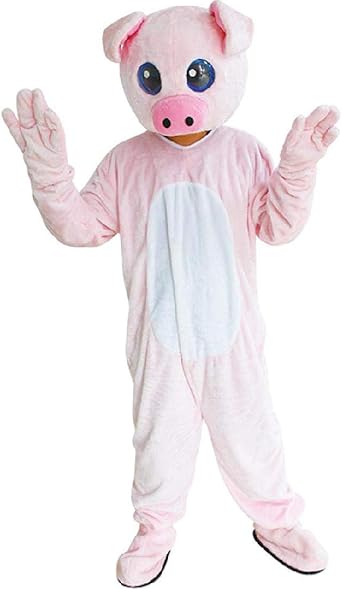 Pig Mascot Costume