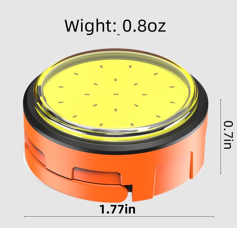 Darlur 5 Pack Small Mini Rechargeable Camping Light,Camping Tent Lantern,3 Light Modes?for Night Camping,Emergency Repair, Hiking, Indoor and Outdoor Emergency Light