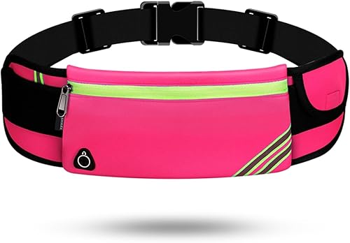 Miniatura 12 de USHAKE Cinturón para correr con bolsa sin rebote para iPhone y Samsung Galaxy, ideal para correr, caminar, ciclismo y entrenamientos de gimnasio