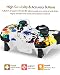 EasySMX Mando para PC, [Regalos Navidad] 2.4G Mandos PS3, Controller PS3/PC, Gamepad...